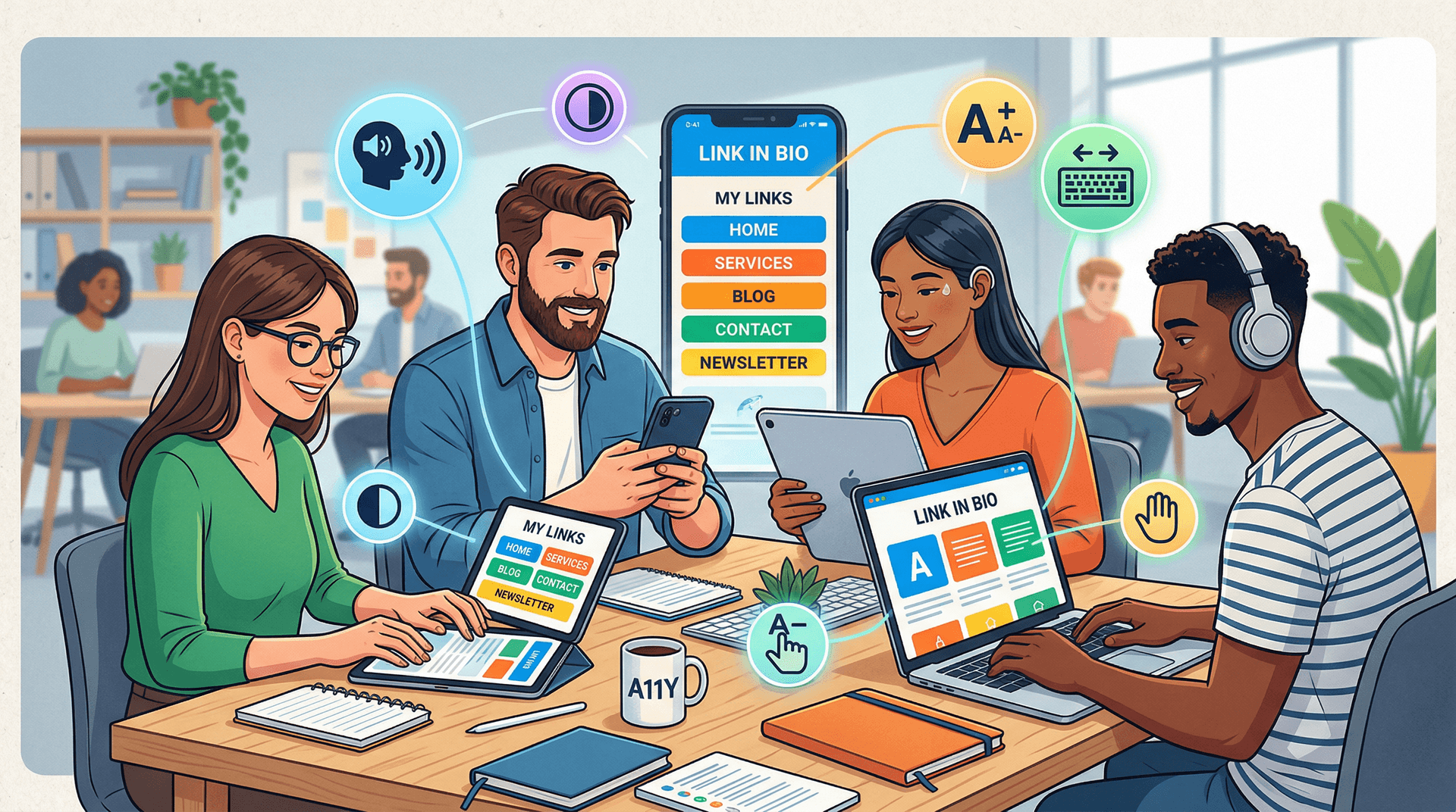 How to Make Your Link in Bio Accessible: A Step-by-Step Guide to Inclusive Design